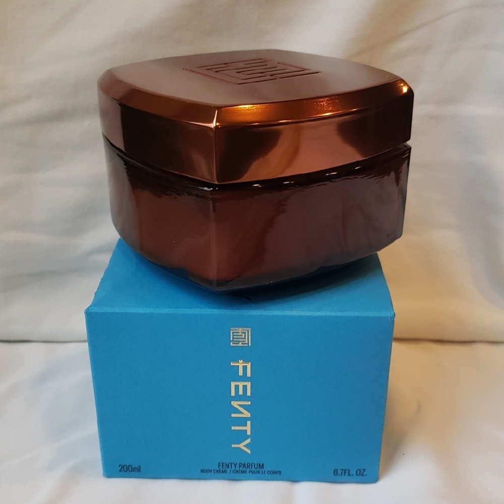 Fenty Body Crème Full Size 6.7 oz Glass Jar
